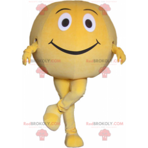 Grapefruit mascot with smile - Redbrokoly.com