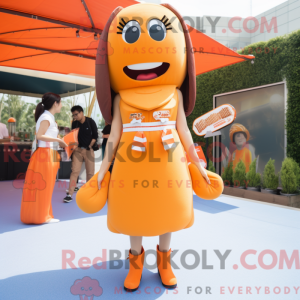 Costume de mascotte de Hot...