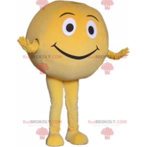 Grapefruitový maskot s úsměvem - Redbrokoly.com