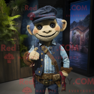 Piratmaskotdraktfigur kledd...