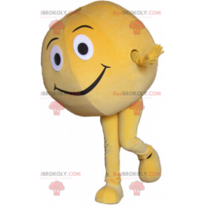 Grapefruit mascot with smile - Redbrokoly.com