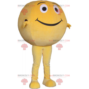 Mascotte di pompelmo con sorriso - Redbrokoly.com