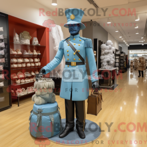 Sky Blue Civil War Soldier...