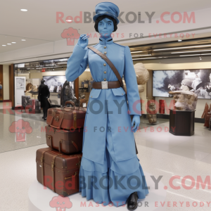 Himmelblå Civil War Soldier...