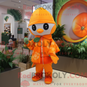 Postava maskota Orange...