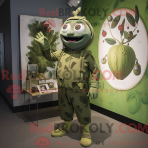 Postava maskota Olive...