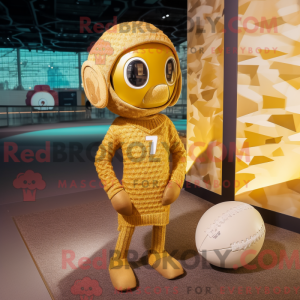 Gold American Football...