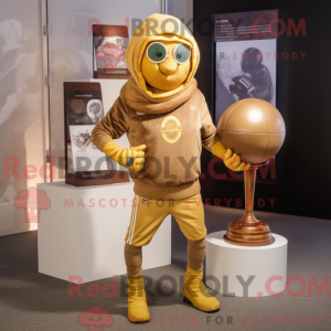 Gold American Football...