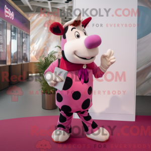 Costume mascotte de vache...