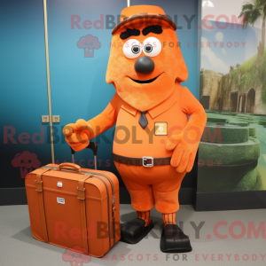 Maskottchenkostüm Orange...
