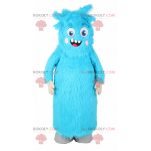 Mascotte karakter - klein blauw monster - Redbrokoly.com