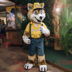 Costume de mascotte Gold...