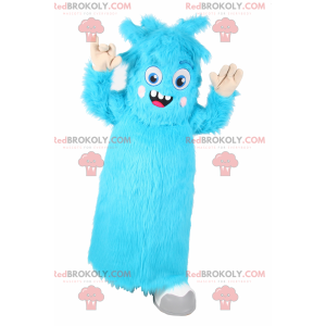 Personagem mascote - monstrinho azul - Redbrokoly.com