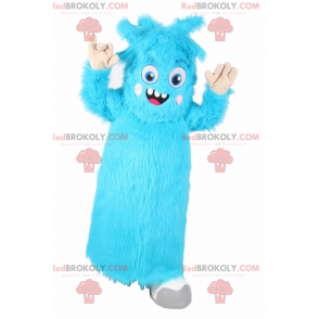 Personagem mascote - monstrinho azul - Redbrokoly.com