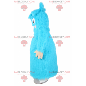 Mascotte karakter - klein blauw monster - Redbrokoly.com