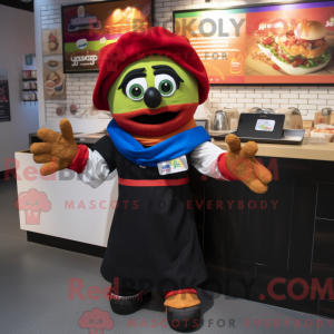 Costume mascotte de Fajitas...
