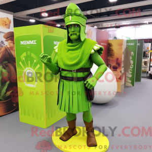 Lime Green Roman Soldier...