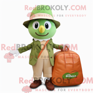 Peach Zucchini mascot...