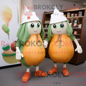 Peach Zucchini mascot...