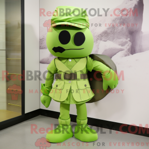 Lime Green Army Soldier...