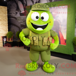 Lime Green Army Soldier...