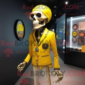 Disfraz de mascota Calavera...