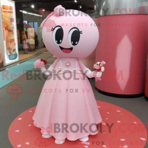 Roze misosoep mascotte...