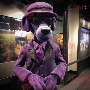 Lilla Hunde maskot kostume...