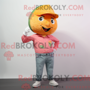 Grapefruit mascotte kostuum...