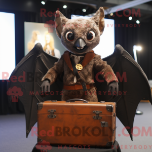 Rust Bat mascottekostuum...