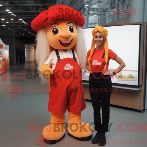 Currywurst mascotte kostuum...