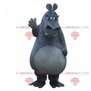 Madagascar character mascot - Gloria - Redbrokoly.com