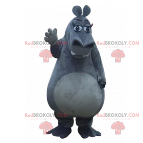 Madagaskar Charakter Maskottchen - Gloria - Redbrokoly.com