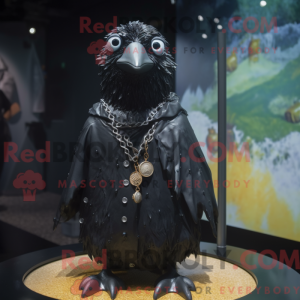 Black Quail maskot drakt...