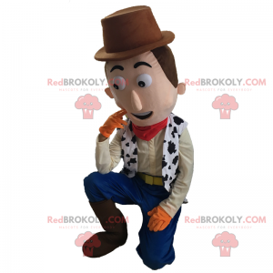 Mascote do personagem Toy Story - Woody - Redbrokoly.com