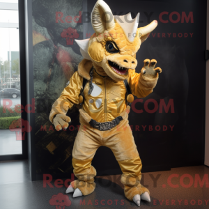 Gouden Triceratops...