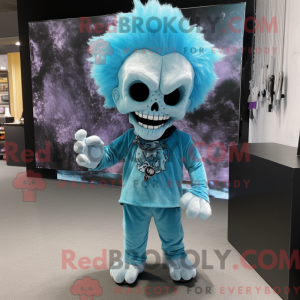 Disfraz de mascota Sky Blue...
