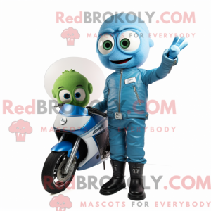 Disfraz de mascota Sky Blue...
