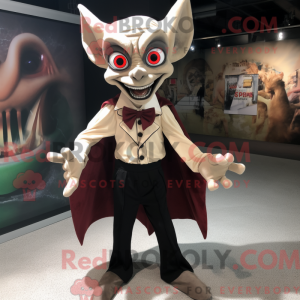 Tan Vampire Maskot...
