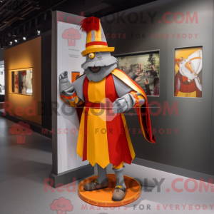 Grande figura de máscara da...