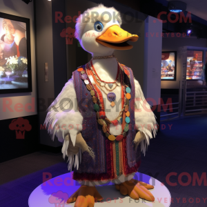 Ganzen mascotte kostuum...