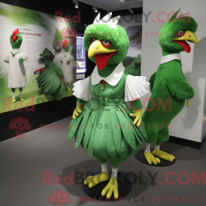 Maskotdraktfigura Green...