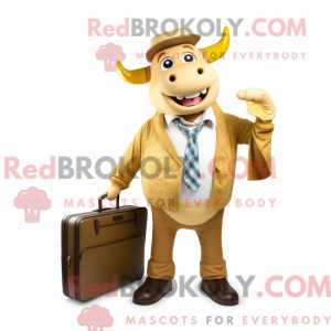 Maskotkostymekarkter Gold...