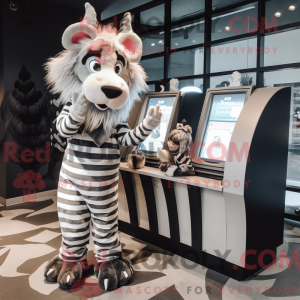 Costume mascotte de zèbre...