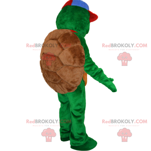 Mascota personaje de dibujo animado - Franklin la tortuga -