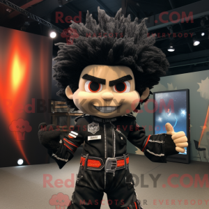 Maskotkostymefigur Black...