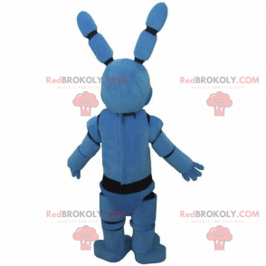 Mascot karakter tegning anime - Kanin med slips - Redbrokoly.com