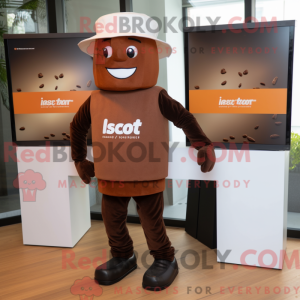 Rust Chocolate Bars maskot...