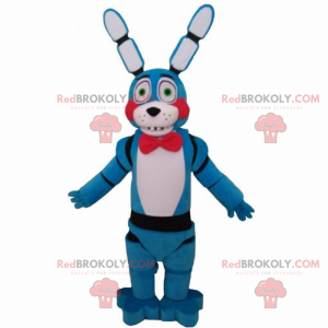 Mascot personaje de dibujo animado - Conejo con pajarita -
