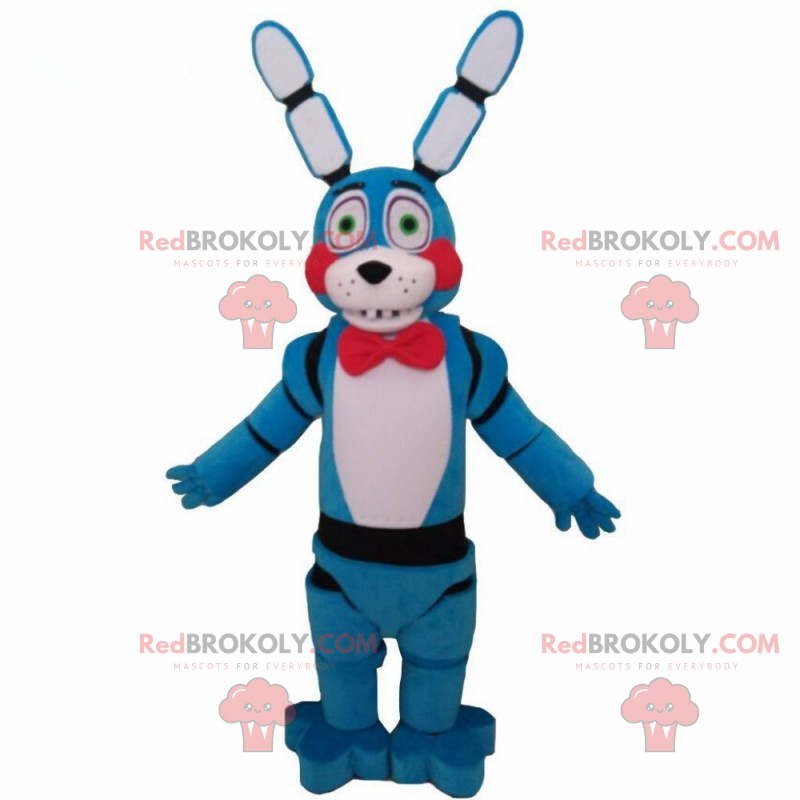 Mascot character drawing anime - Rabbit with bow tie -